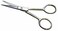 Mustache Scissors 6 Piece Set - 2 Straight Mustache Scissors (4.7 inches each), 2 Curved Mustache Scissors (4.5 inches each) and 2 Straight with Finger Rest Mustache Scissors (4.2 inches each)