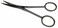 Mustache Scissors 6 Piece Set - 2 Straight Mustache Scissors (4.7 inches each), 2 Curved Mustache Scissors (4.5 inches each) and 2 Straight with Finger Rest Mustache Scissors (4.2 inches each)