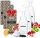 Baby Powder Double Scented Foaming Hand Soap, Moisturizing Foam with Fig and Pomegranate Extract, Vegan Wash for Bathroom and Kitchen, 10.14 fl oz (3)