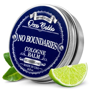 Occo Bobbo No Boundaries Solid Cologne - Classic and Clean Scent that Combines Woody-Fresh Musk Cedar and Citrus Notes - Made In The USA - All-Natural Ingredients - .5 oz