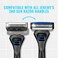 Jeremy's Razors for Men - Precision 5 Razor Blade Refills - 8 Cartridges (Fits All 2nd Gen Jeremy's Handles) - Precision Trimmer, Stainless Steel Design, Lubricating Strip - Men's Shaving Blades