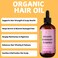 Organic Rosemary Hair Oil &ndash; Rosemary &amp; Pumpkin Seed Oil for Hair &amp; Scalp &ndash; With Saw Palmetto, Mint &amp; Vitamin E &ndash; Deep Conditioning &amp; Nourishing &ndash; 4 fl oz