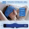 2 Pack Cooling Gel Eye Mask - Puffy Eyes, Dark Circles, Migraine Relief,HSA FSA Eligible, FACEMOON Reusable Sleep Mask for Hot &amp; Ice Cold Compress, Long Lasting Comfort for Dry Eyes(Black,Blue)