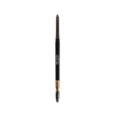 Revlon Eyebrow Pencil, Colorstay Eye Makeup with Eyebrow Spoolie, Waterproof, Longwearing Angled Precision Tip, 220 Dark Brown, 0.01 Oz