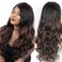 Brazilian Virgin Hair Glueless Lace Front Human Hair Wigs For Black Women Ombre Highlight Lace Front Wigs Body Wave&acirc;&euro;&brvbar;