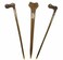 Good Hair Days&reg; 5 1/4 Inch Club &amp; Tee Shell Hair Sticks for Women and Girls Updo Chignon French Hair Bun (Set of 3) - Made in USA
