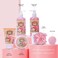 Spa Gift Basket For Women - Luxury British Rose Scented Bath and Body Set of 8-Pcs Heel Shoe Spa Basket with Body Lotion, Butter, Shower Gel, Bubble Bath &amp; More - Gift for Her, Mom by Draizee