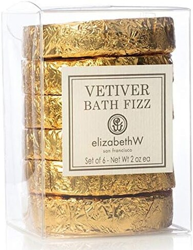 Vetiver Bath Fizzers - Set of 6