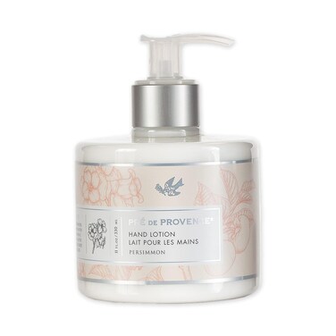 Pre de Provence Collection Shea Butter Enriched Silky Smooth Emollient Hand Lotion, Persimmon, 11 Fl Oz