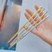 4pcs Metal Hair Sticks Hair Bun Chopsticks Hair Pins Simple Sturdy Alloy Sticks for Women Long/Thick/Curly Hair, Silver&amp;Gold