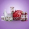 House Warming Gifts New Home Spa Gift Basket, 8pc Bath &amp; Body Set for Women, Exotic Pomegranate Scent, Shower Gel, Bubble Bath, Lotion, Bath Salt, Body Scrub, Towel, Cosmetic Bag, Housewarming Gift.