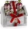 House Warming Gifts New Home Spa Gift Basket, 8pc Bath &amp; Body Set for Women, Exotic Pomegranate Scent, Shower Gel, Bubble Bath, Lotion, Bath Salt, Body Scrub, Towel, Cosmetic Bag, Housewarming Gift.