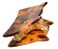 Shag Wear Small Cat Hair Claw Clip For Women and Teen Girl Brown