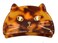 Shag Wear Small Cat Hair Claw Clip For Women and Teen Girl Brown