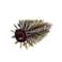Phillips Brush Mini Monster Vent 6 Professional Hair Brush (2&rdquo; Diameter Barrel) - Vented Blowout Hairbrush with Nylon Reinforced Boar Hair Bristles, Beech Wood Handle with Rubber Grip