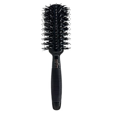 Phillips Brush Luxe Monster Vent 4 Poly-Tipped Professional Hair Brush (2.75&rdquo; Diameter Barrel) &ndash; Black &amp; Rose Gold Vented Hairbrush, Mixed Boar Hair &amp; Poly-Tipped Nylon Bristles