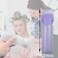 ELANE 4 Pack Root Comb Applicator Bottle,Oil Comb Applicator for Hair Dye Shampoos Hair Salons (2 purple + 2 white)