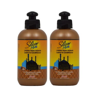 Silicon Mix Moroccan Argan Oil Leave-In Conditioner 8oz "Pack of 2
