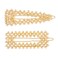 L. Erickson Pearl Tige Boule Set, Cream
