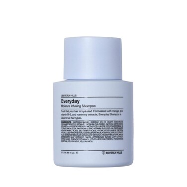 J Beverly Hills Blue Everyday Moisturizing Shampoo with Eucalyptus Oil for Hair Growth, (3 Oz, 12 Oz, 32 Oz)