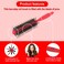 VESS Two Step Roll Brush R-125 (D41mm)-Bore Bristol and Nylon Hair Brush-Made in Japan-Middle Hair Short Hair for Woman