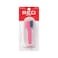 Red by Kiss 2-in-1 Foldable Comb &amp; Edge Brush with Travel Case, Compact Palm-Sized Design, 100% Soft Boar Bristles for Smooth Hair &amp; Edge Control, Portable Hair Styling Tool (Pink)
