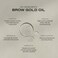Brow Code GOLD Nourishing Eyebrow Growth Oil (5ml) &ndash; Enriched w/ 5 Advanced Botanicals &ndash; Brow Oil for Growth