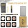 Profusion Cosmetics Brows Complete Brow Kit, Blendable Powders for Stunning Eye Makeup, Includes Eyebrow Wax, Pencil, Highlighter, Brush and Tweezer