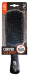 Titan Soft Curved Club Brush For Men All Hair Textures &ndash; 1pc, Natural Boar Bristles Wooden Handle, Wooden Hair Brush