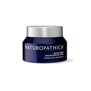 Naturopathica Aloe Vera Replenishing Gel Mask, Hydrating Face Mask Rich in Antioxidants, Cooling Facial Mask to Calm Redness &amp; Soothe Sensitive Skin, 1.69 fl oz