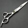 6-inch skull silver hair scissors salon hairdresser hairdresser Professional cutting and cutting hair special tools (Cutting Scissors)