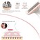 Women Painless Hair Remover,Gominyuf Electric Lady Shaver Trimmer with Upgrade Cutter Head Professional for Shave Arm,Bikini,Leg,Armpit Hair,Battery Operated (Pink)