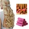 Foam Brand Fashionable Sponge Hair Styling Rollers for Lazy People - Silicone Sleep Curlers, Easy Application, No Clip (12 Pack)