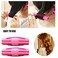 Foam Brand Fashionable Sponge Hair Styling Rollers for Lazy People - Silicone Sleep Curlers, Easy Application, No Clip (12 Pack)