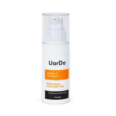 Uardo Vitamin-C Pro Serum 1 Fl Oz/ 30 ml - usn105   For All Skin Types   Smoother Skin Brighten Complexion   Revitalization   For Women and Men