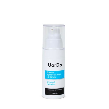 Uardo Quench Hyaluronic Acid Lip Serum 1 Fl Oz / 30 ml - usn108   Moisturizes Lips   For Dry/Chapped Lips   Hydrating   Adds Plump   For Women and Men