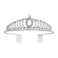 Tiana Crown, Fairy Godmother Rapunzel Costume Tiara for Women Princess Peach Bride Diaries - Vofler Silver Coronas para 15 A&ntilde;os Hair Accessories for Party Quinceanera Prom Wedding Birthday Girls