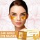 Jeffbaubl 50 Pairs 24K Gold Eye Mask,Under Eye Patches for Dark Circles and Puffiness,Eye Patches Gel Crystal Collagen Eye Mask,Anti Aging Eye Pads Used for Eye Bags Women and Men
