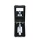 Butterfly Safety Razor - Heavy Duty Twist To Open Double Edge Safety Razor for Men; Shaving Kit with Mirrored Travel Case and a Stainless Steel Double Edge Blade; Premium Butterfly Razor Mechanism