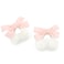4 Pieces Christmas Red Baby Girls Chinese Style Hairy Furry Balls Velvet Bows Tassels Hair Clips Hair Bows Alligator Clips for Girls Infants Toddlers