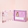 Lollia Relax Fragrance Story Gift Set &ndash; .16 fl. oz. Eau de Parfum &amp; .33 oz. Petite Treat Handcreme &ndash; Lavender &amp; Honey &ndash; Shea Butter Hand Cream for Women, Travel Size Perfume, Hand Lotion for Dry Hands