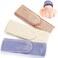 Spa Facial Headband &ndash; 3 Pcs Adjustable Makeup Head Wrap with Magic Tape, Sweat Hair Towel for Sport, Face Wash and Shower