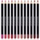 SHANY Dreamy Dozen Matte Lip Liner Set Vegan - Long-Lasting Professional Velvet Cruelty-Free Lipstick Pencils Pens in Varying Shades - Pack of 12