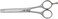 Mars Professional Stainless Steel Thinning Scissors Shears, Double Toothed Blades, 5.5" Length