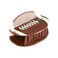 Brown Rugby Hair Claw,Hair Clips for Women,Creative Ball Theme Hair Clamp Rugby Hair Clips,Sports Hair Accessories,Headwear Hair Barrettes Hair Ornament for Women Girls Hair Clips(7cm)
