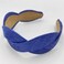 Woven Straw Headbands for Women Girls, Lafite Straw Headbands Wide Hairbands Beach Holiday Hair Hoop Accessories Headwear Jewelry Gifts 01(Navy Blue)