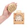 Scalp Massager Hair Shampoo Brush Shower Scalp Scrubber l Hair Scalp Scrubber Head Massager for Stress Relax Hair Growth (Biodegradable Beige)
