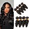 Loose Wave Brazilian Hair 4 Bundles 20 22 24 26 Inch 400g 9A Long Bundle Deals Unprocessed Real 100% Virgin Human Hair Weave Extension Natural Black Color