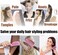 Vented Curved Boar Bristle Hair Brush Paddle Brush for Blow Drying, Anti-frizz Detangling Brush Styling Hairbrush Comb for Curly Fine Wavy Natural Tangled Hair, Wet or Dry Use