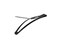 24 Pcs Large Metal Hair Snap Clips 2.36 inch Long No-slip Hair Clips Barrettes for Women and Girls (Black)